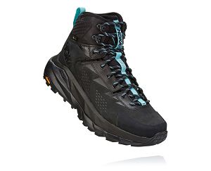 Hoka One One Kaha GORE-TEX Womens Hiking Shoes Black/Antigua Sand | AU-3067548